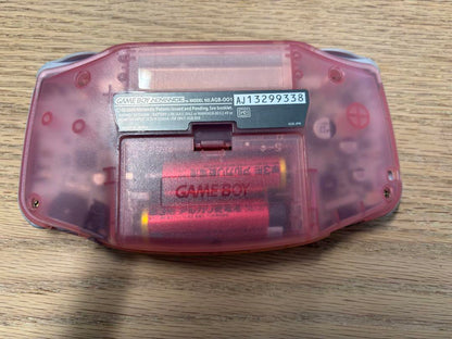Game Boy Advance Clear Pink