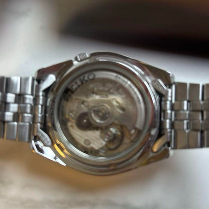 SEIKO Five 5 7S26C Automatic Winding Watch Silver