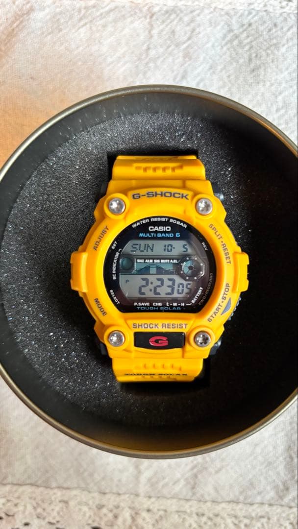 Rarity G-SHOCK GW-7900CD Yellow Digital Watch