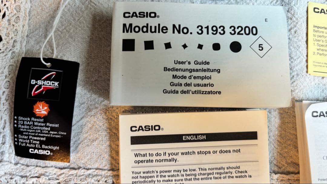 Rarity G-SHOCK GW-7900CD Yellow Digital Watch