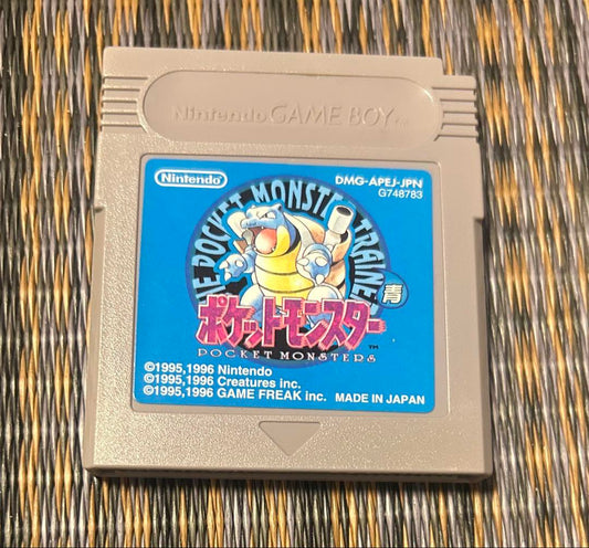Pokémon Blue Game Boy Game