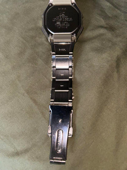 New CASIO Radio-Controlled Watch WV-57HJ with Full Metal Protective Film CASIO