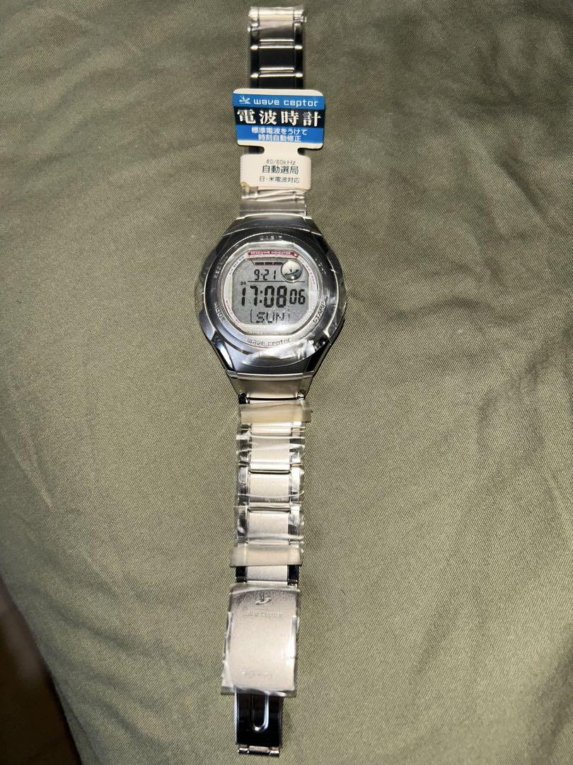 New CASIO Radio-Controlled Watch WV-57HJ with Full Metal Protective Film CASIO