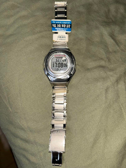 New CASIO Radio-Controlled Watch WV-57HJ with Full Metal Protective Film CASIO