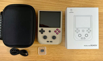 Anbernic RG405V Excellent Condition with 128GB SD Card