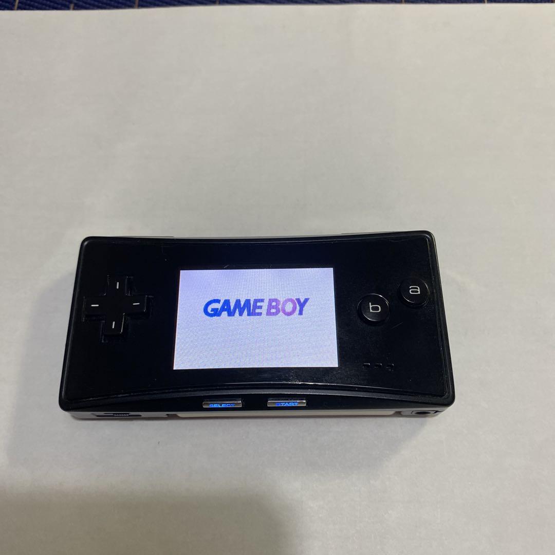 Game Boy Micro Console (Black) AC Adapter Included + 8 Games