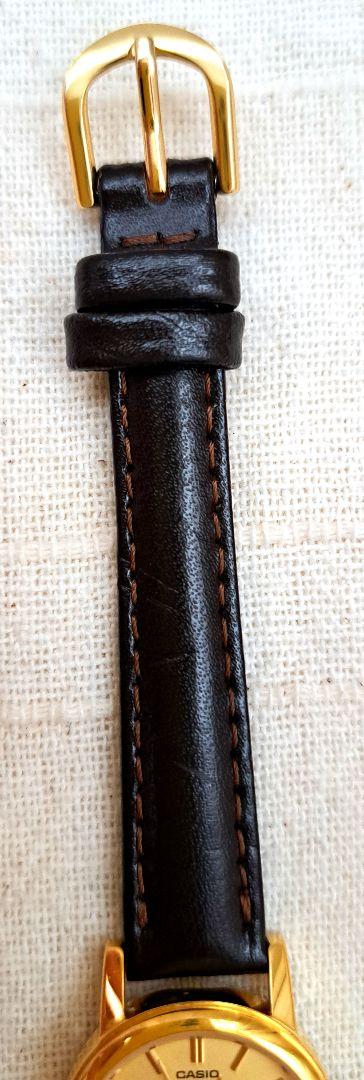 SEIKO Seiko Watch Quartz 1N01-0BX0 Vintage Leather Gold