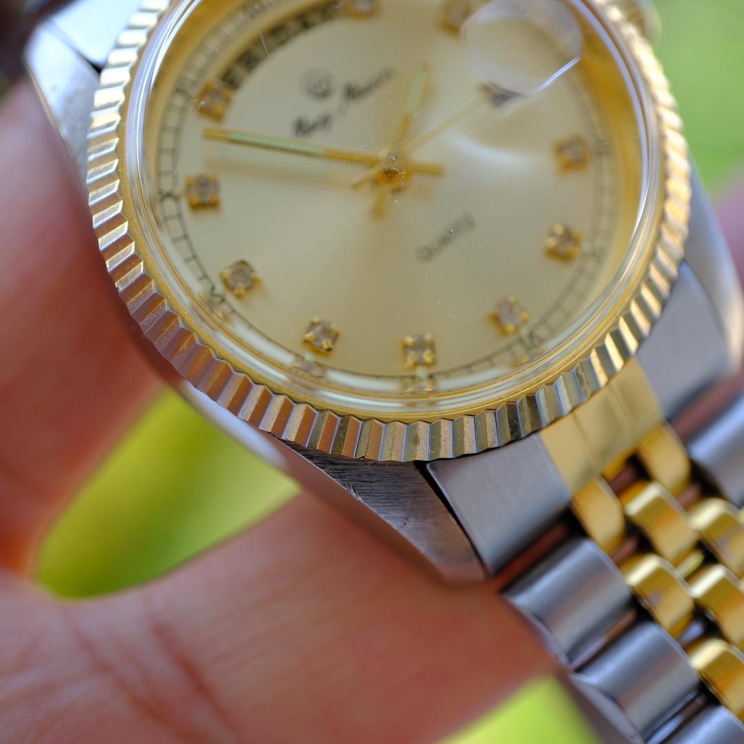 MAVY MAISON Date Watch Gold/Silver