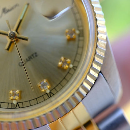 MAVY MAISON Date Watch Gold/Silver