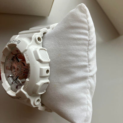 Beautiful condition CASIO BABY-G White Silver Ladies Water Resistant