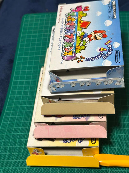 Rare Complete Set of GBA Super Mario Advance 1-4 with Case