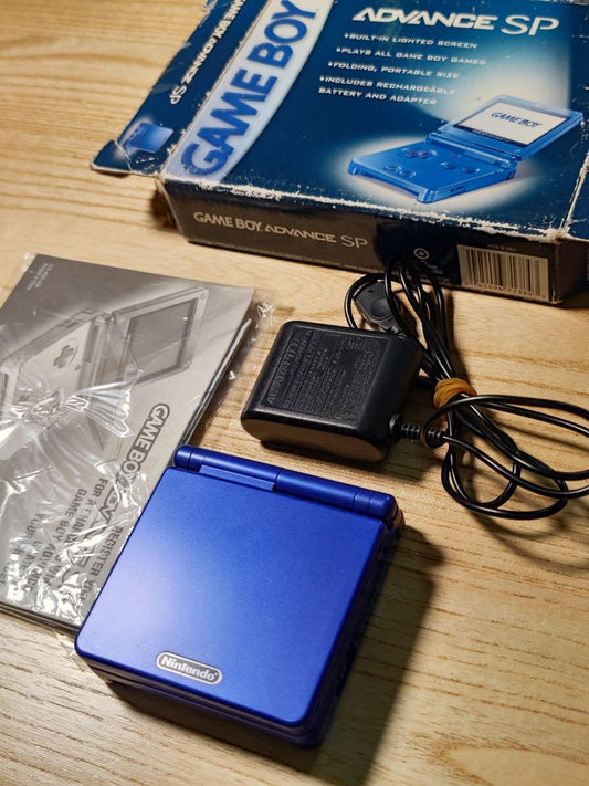 Game Boy Advance SP Blue (PAL version)