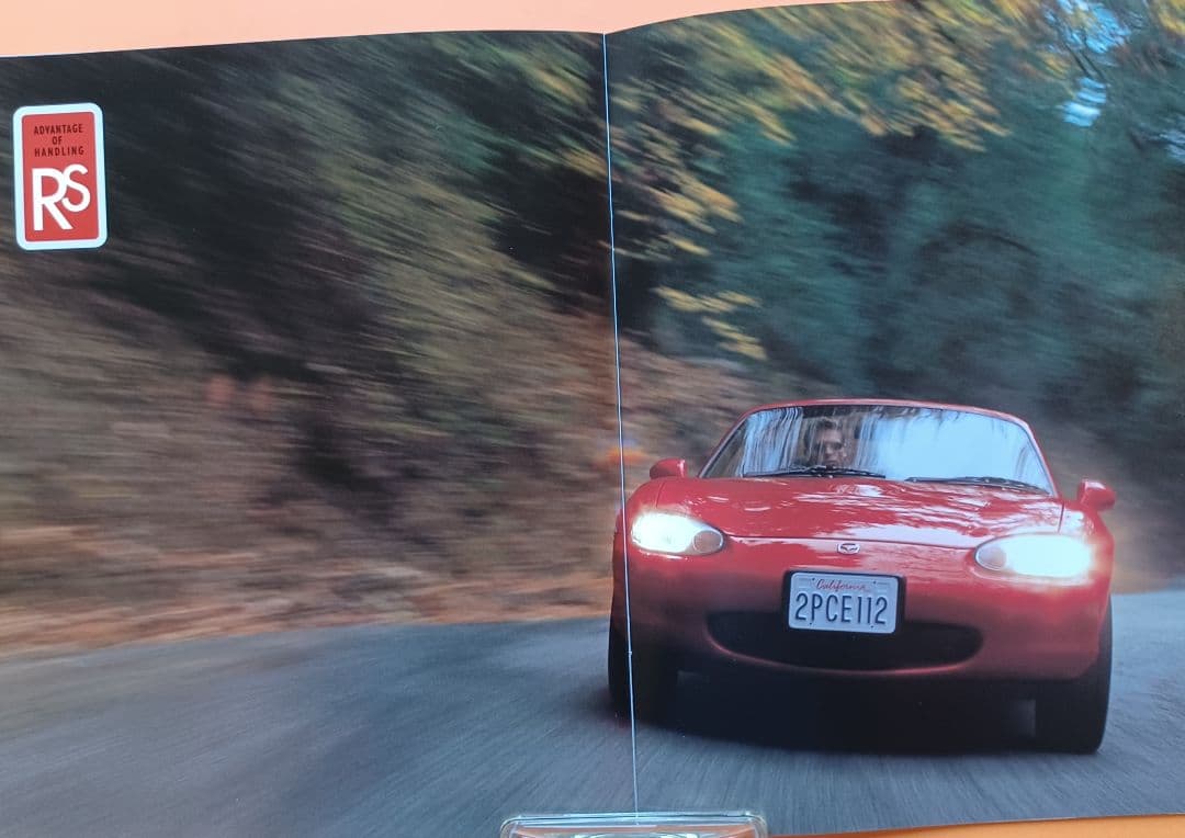 Mint Condition 1999 Mazda Roadster 2nd Generation NB Type Catalog