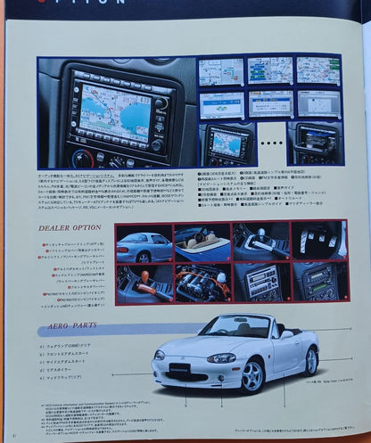 Mint Condition 1999 Mazda Roadster 2nd Generation NB Type Catalog