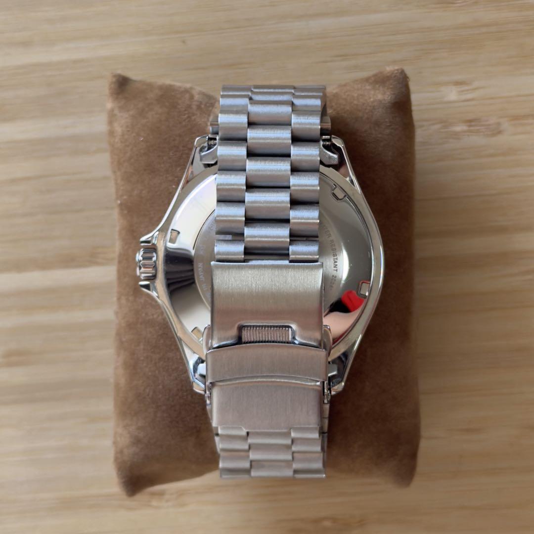 Barely used Orient Mako Automatic RN-AA0808E Green Diver