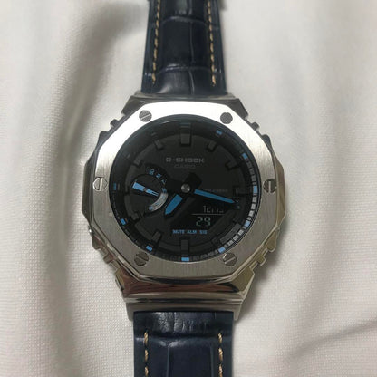 New Unworn/G-Oak/G-SHOCK GA-2100 Black/Blue High-Quality Belt