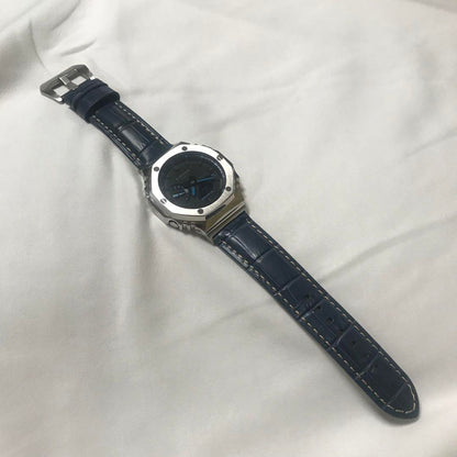 New Unworn/G-Oak/G-SHOCK GA-2100 Black/Blue High-Quality Belt