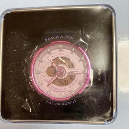 New item inspection passed Kuromi watch  Overseas limited Analog digital dual mode