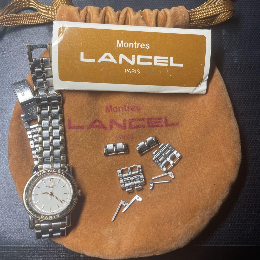 LANCEL Wristwatch New, unused second-hand item! Purchased at Takashimaya in the early Heisei era!!