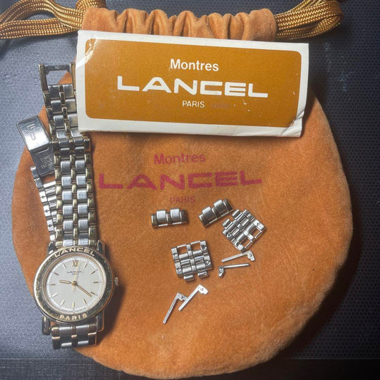 LANCEL Wristwatch New, unused second-hand item! Purchased at Takashimaya in the early Heisei era!!