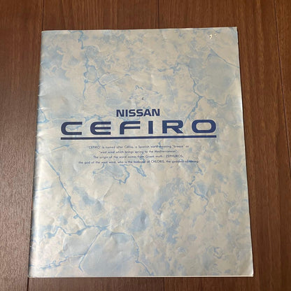 Nissan Cefiro Catalog