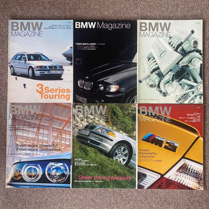 BMW Magazine 6-Book Set Plus 1 Book 1999-2002 E43 E39