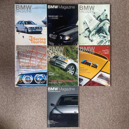 BMW Magazine 6-Book Set Plus 1 Book 1999-2002 E43 E39
