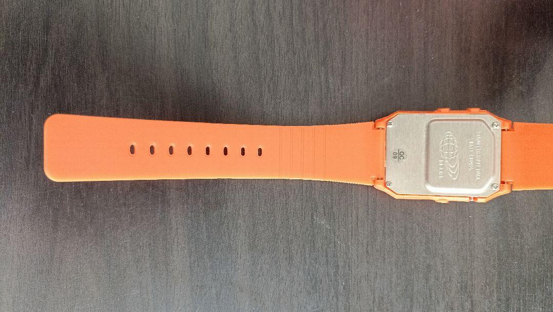 New BEAMS Talking Watch Orange