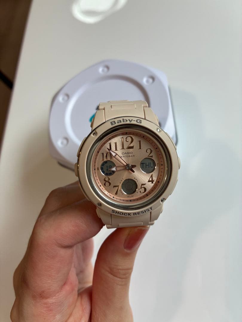 Baby-G Beige Pink Digital Watch