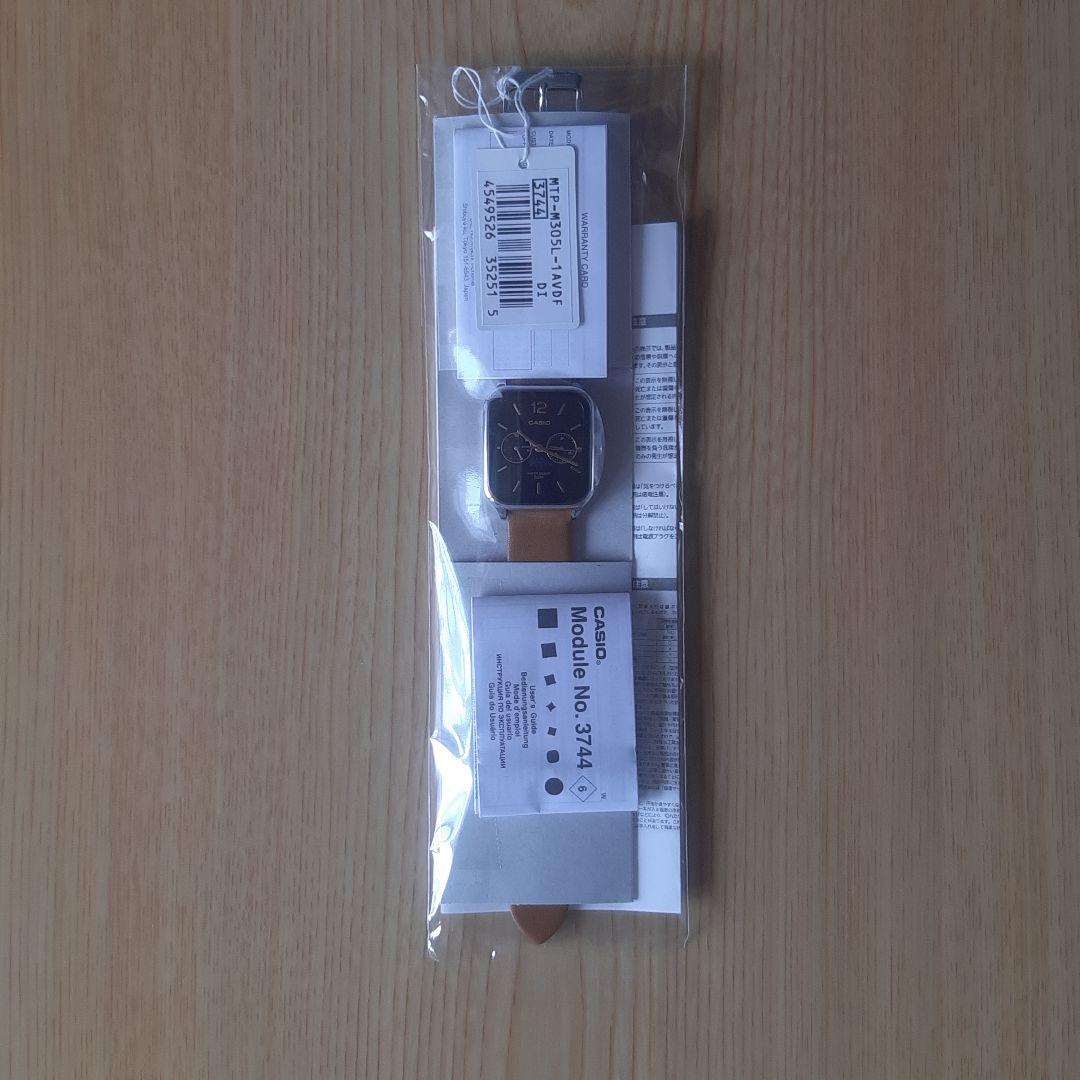 New MTP-M305L-1AV Moon Phase CASIO Watch