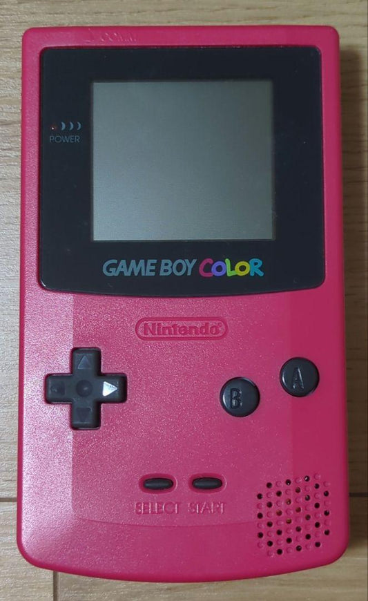 【Confirmed Working】Nintendo Game Boy Color CGB-001 Pink