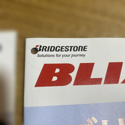 Bridgestone Tire 2025 Summer BLIZZAK Catalog Winter 2025-26 2 Volumes