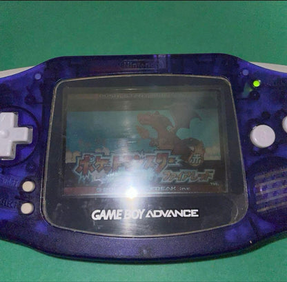 Rare Action Confirmed Game Boy Advance Console Midnight Blue AGB-001