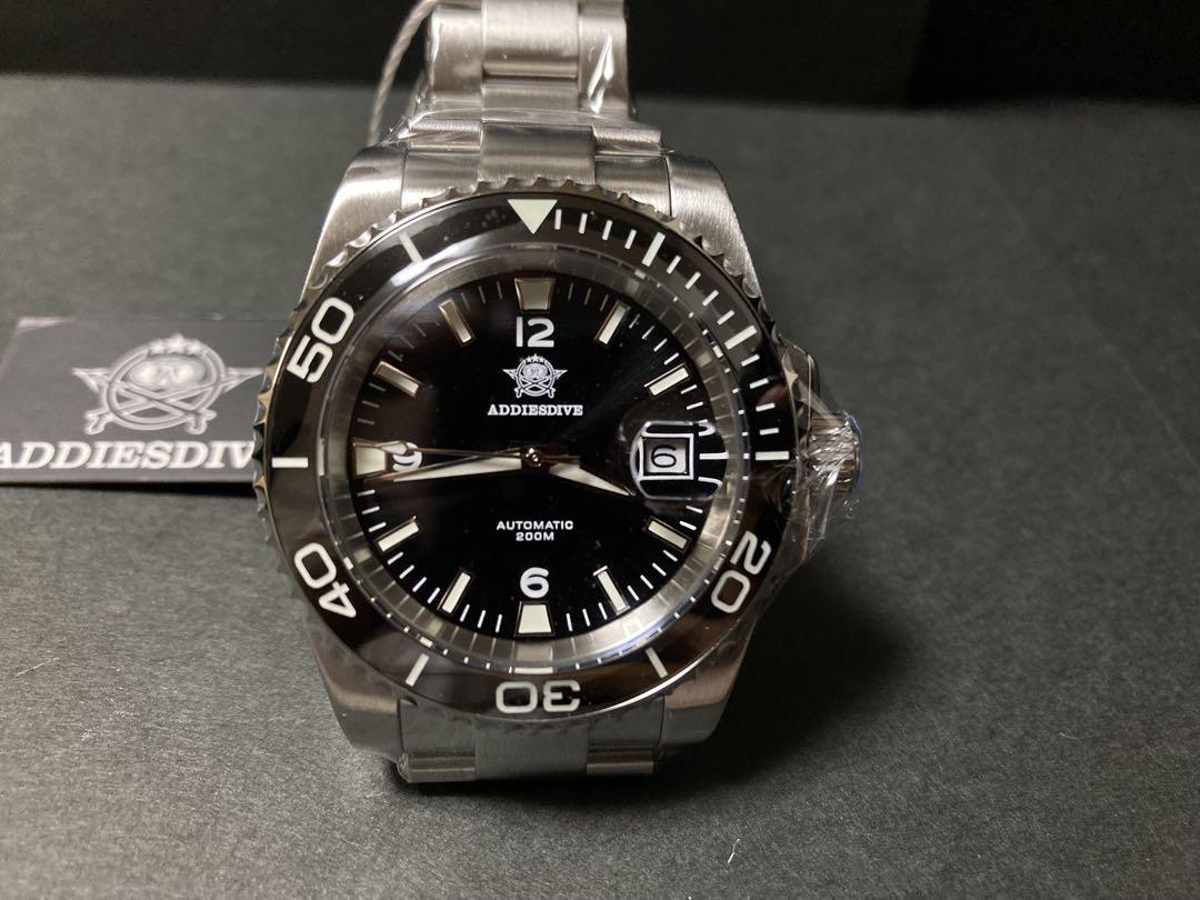 ADDIESDIVE Automatic Dive Watch with NH35 Movement 300m Water Resistance