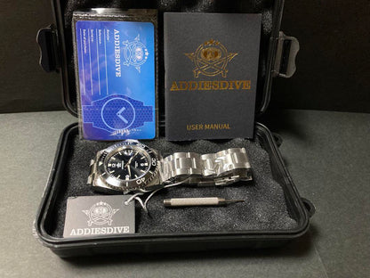 ADDIESDIVE Automatic Dive Watch with NH35 Movement 300m Water Resistance