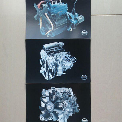 NISSAN Engine Postcard 5-Card Set