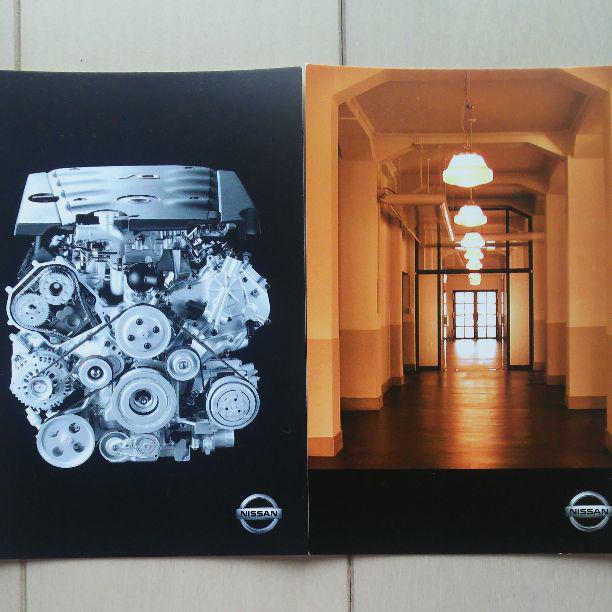 NISSAN Engine Postcard 5-Card Set