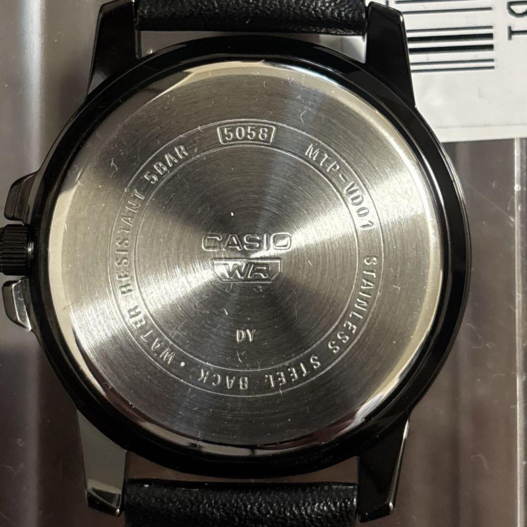 New and unused CASIO MTP-VD01 Analog Watch