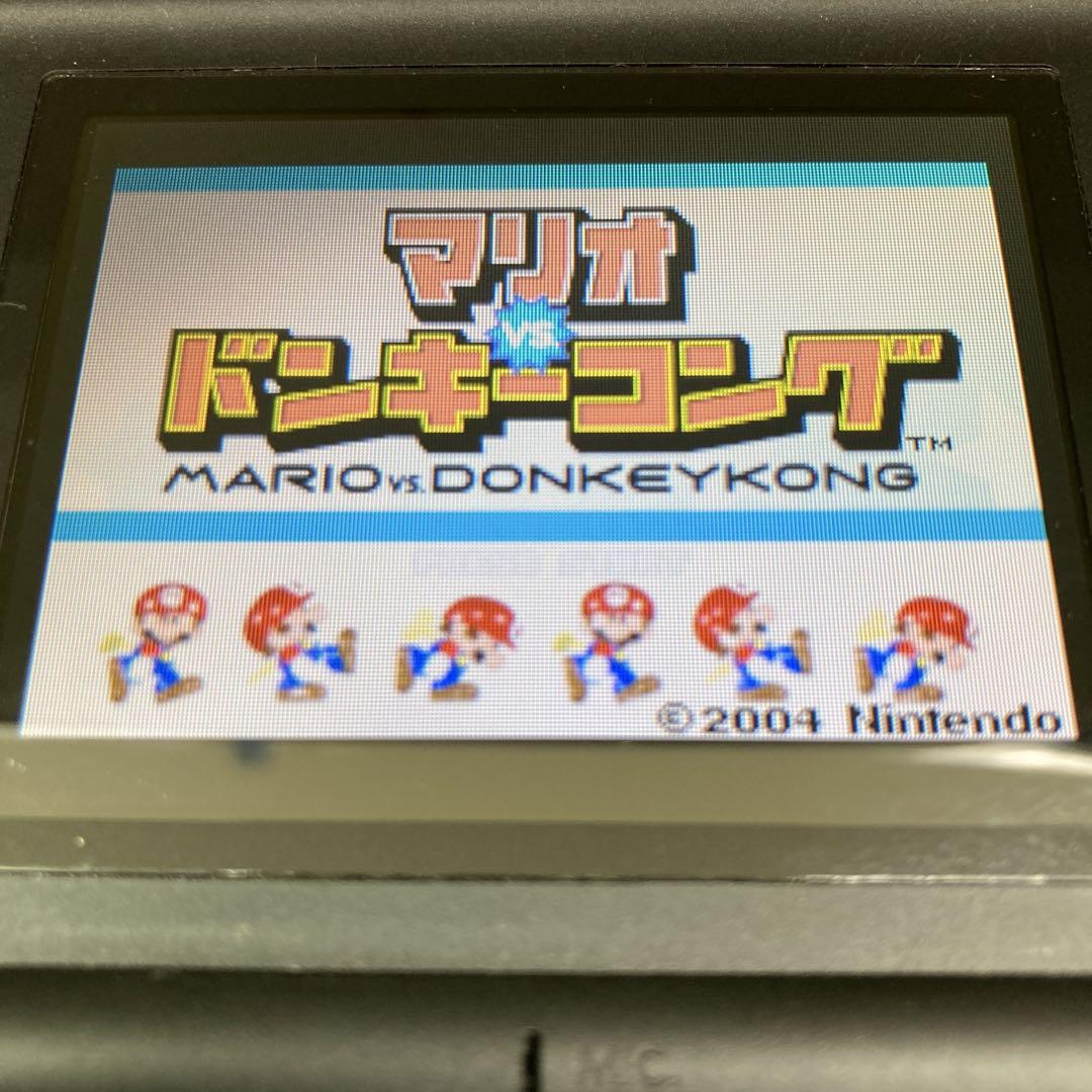 Action-Confirmed GBA Game Boy Advance Mario VS. Donkey Kong Good Condition