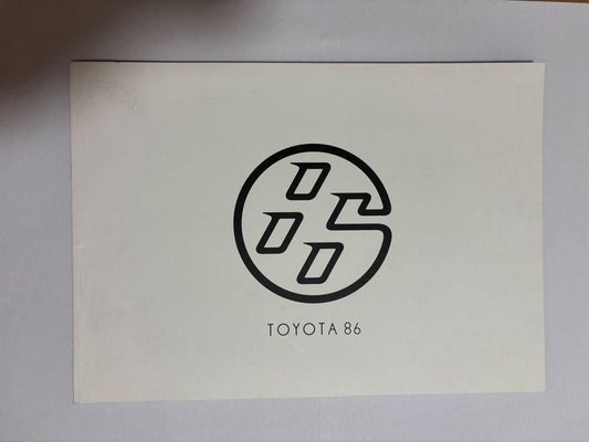 Toyota 86 Catalog