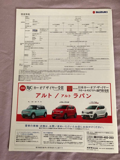 Suzuki Alto Works Catalog