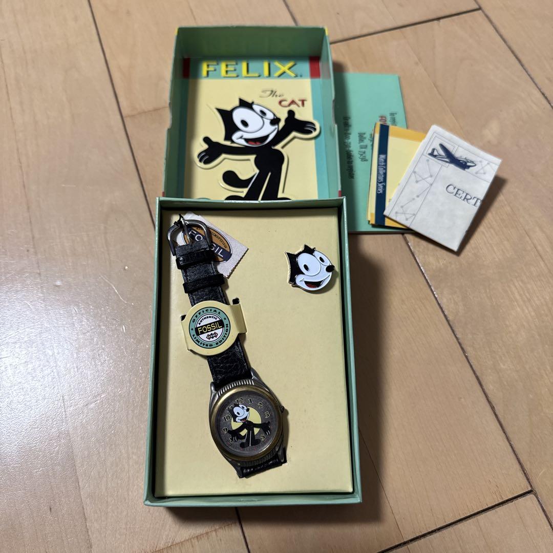 20* FELIX CAT Felix Cat FOSSIL Limited Edition