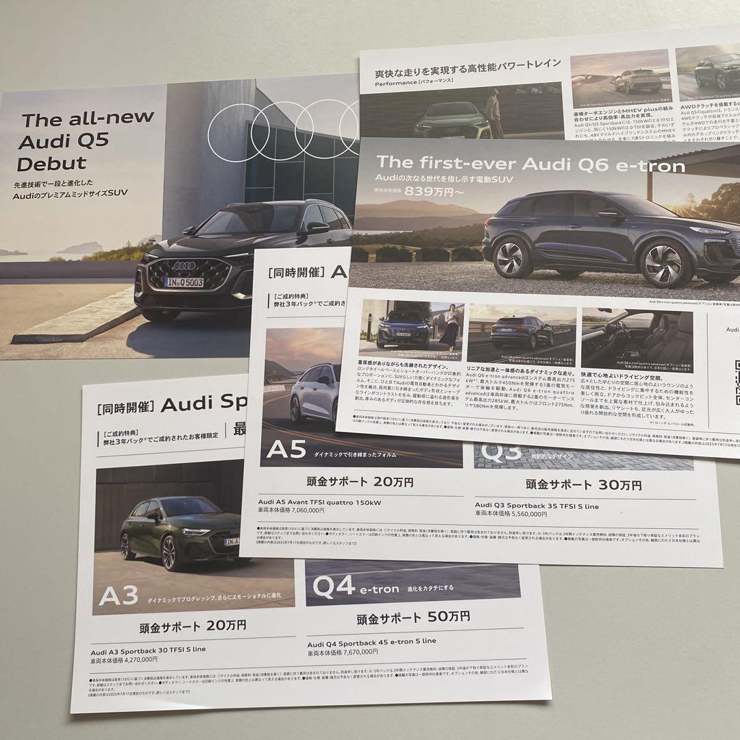 New Audi Catalog