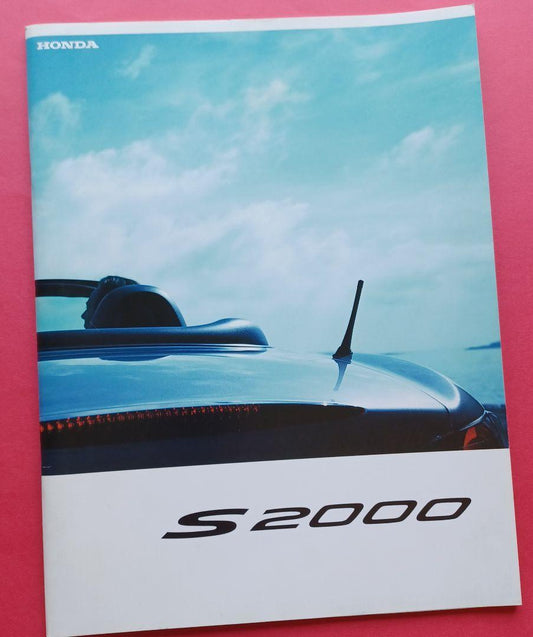 Beautiful Condition 1999 Honda S2000 AP1 Type Initial Catalog