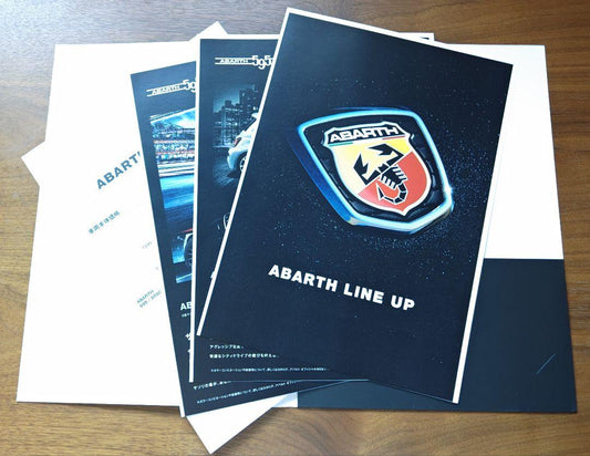 Abarth 《 Lineup 》 Catalog