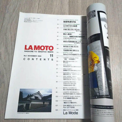 LA MOTO November 1989 Issue