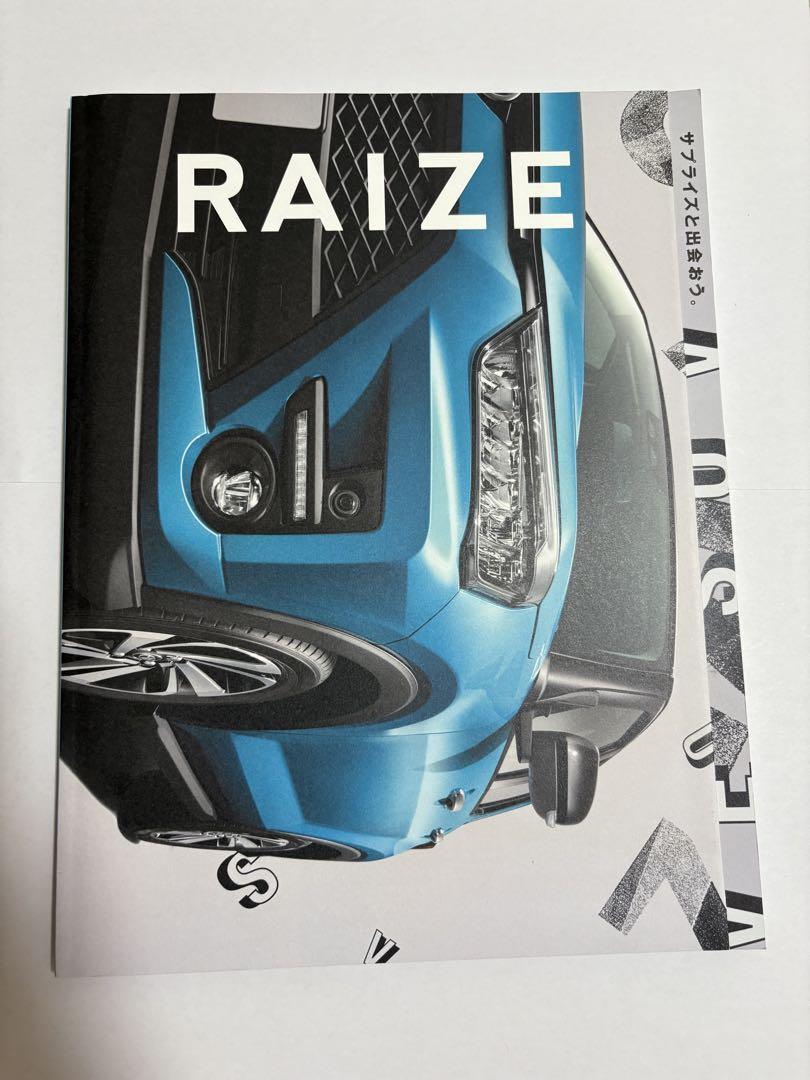 RAIZE Catalog Blue