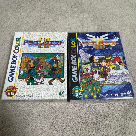 Game Boy Color Dragon Quest 1・2 Dragon Quest 3 Set