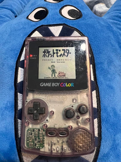 GAME BOY COLOR Clear Purple