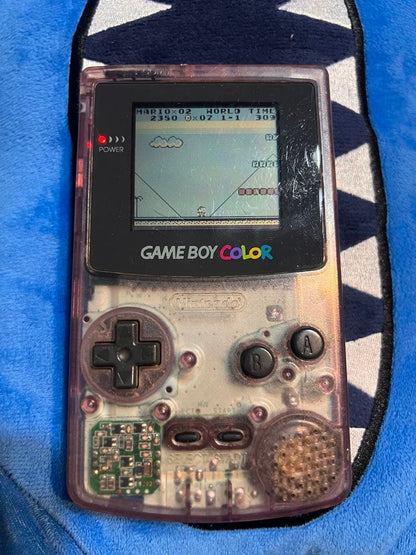 GAME BOY COLOR Clear Purple